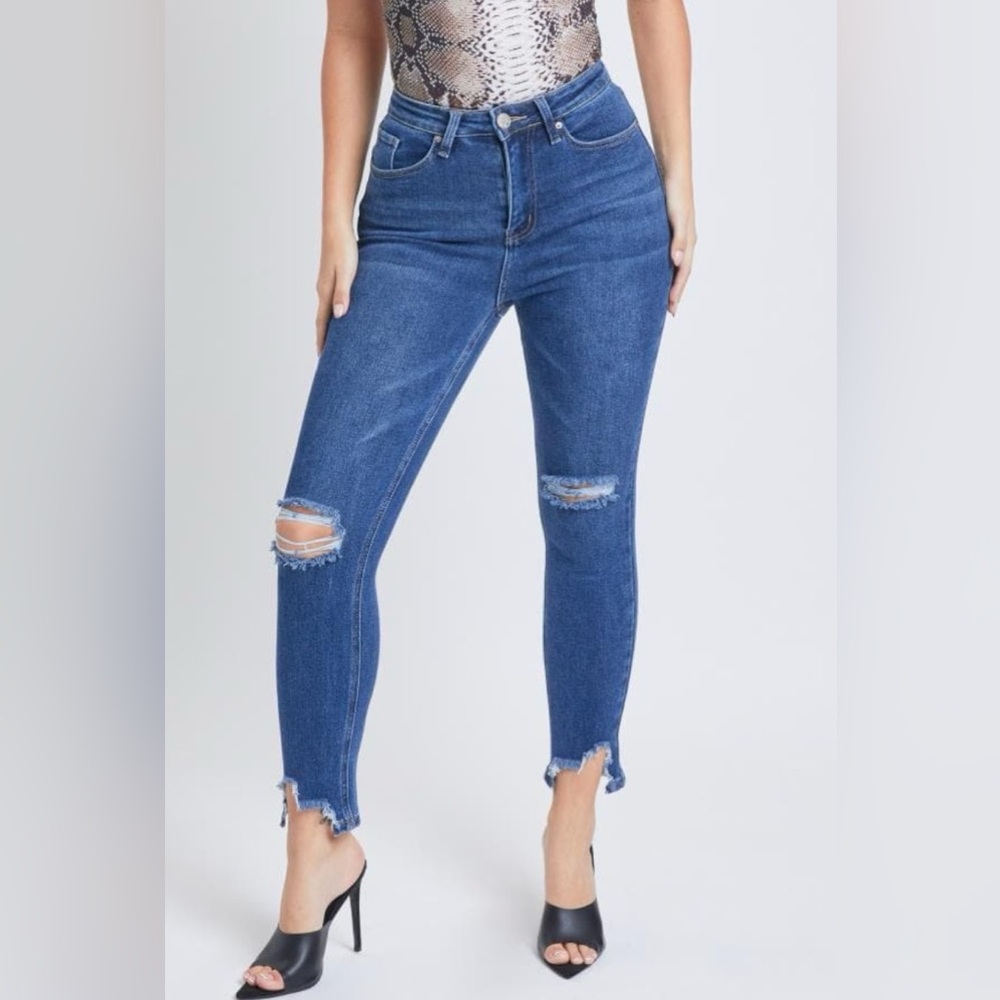 YMI P997670N-1777S-01 WOMEN'S VINTAGE DREAM STRAIGHT ANKLE JEANS NWT